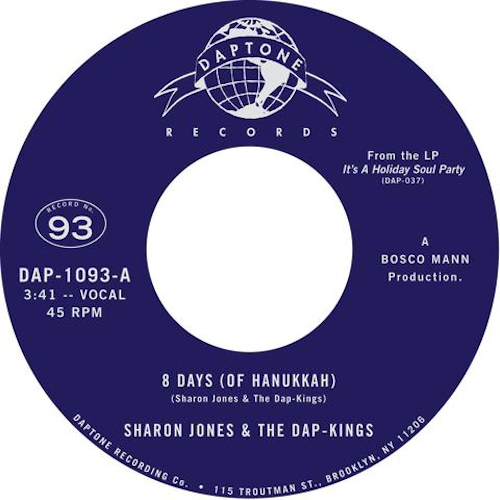 JONES, SHARON & THE DAP-KINGS - 8 DAYS (OF HANUKKAH)JONES, SHARON AND THE DAP-KINGS - 8 DAYS (OF HANUKKAH).jpg